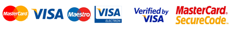 Supported Credit Cards